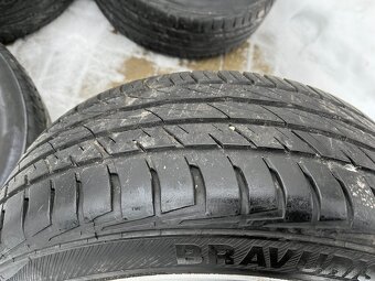 4x litá kola 4x98 R16, letní pneu - 3