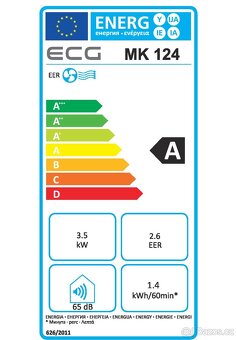 Mobilní klimatizace ECG MK 124 – TOP stav - 3
