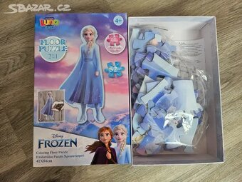 Floor puzzle Frozen - oboustranné puzzle Elsa - 3