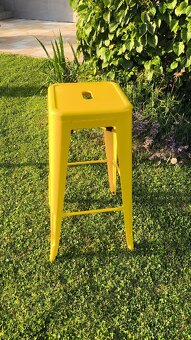 Žlutá barová židle VANTAGGIO HIGH 75 cm - 3