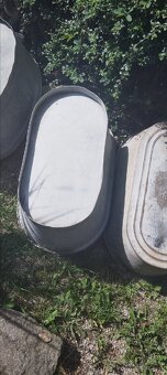 Plechové velké vany tři kusy - 3