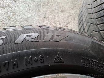Alu disky 5x112 r17 zimní pneu 225/55r17 Pirelli Wv group - 3