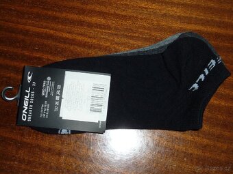 Nové-ONEILL-3X KOTNÍČKOVÉ PONOŽKY 35/38 - 3