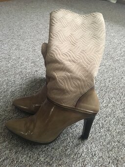 Kožené kozačky Vitti Love - 3