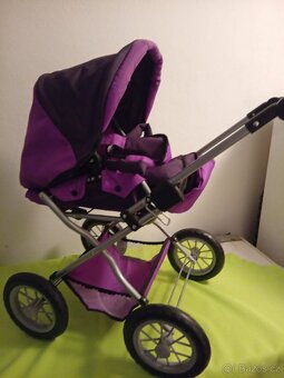 Dětský kočák-postýlka pro pannenky - 3