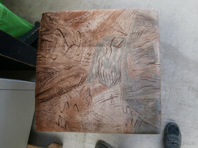 Taburet čalouněný, sedátko, bobík za 400 kč - 3