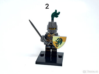 Minifigurky rytíři (10), typ LEGO - 3