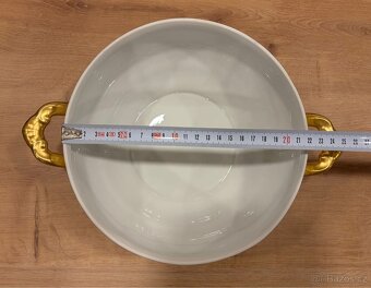 Porcelán Tři Grácie - polévková mísa - 3