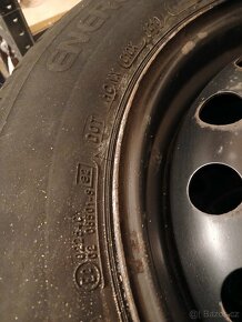 Kia Ceed 4x plechové disky + poklice, pneu letní - 3