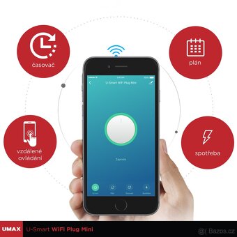 Chytra zasuvka - UMAX U-Smart Wifi Plug Mini - 3