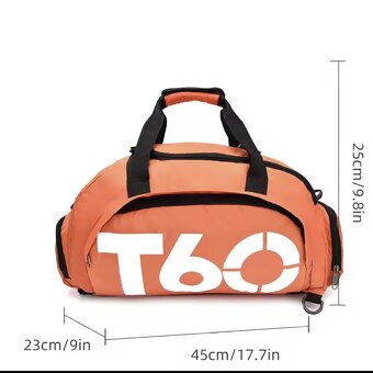 Taška přes rameno, batoh na záda v jednom - 3