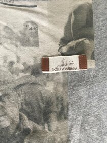 pánské originál tričko Dolce & Gabbana Steve McQueen L - 3