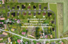 Stavební pozemek Kostomlátky u Nymburka 850 m2 - 3