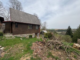 Prodej chaty 4km od Jihlavy s nadherným výhledem do přírody - 3