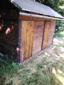Zahradní chatka + plastové WC - 3