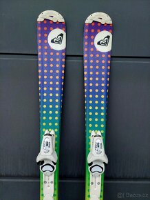 Lyže ROXY, 120 cm + lyžáky ROSSIGNOL - 3