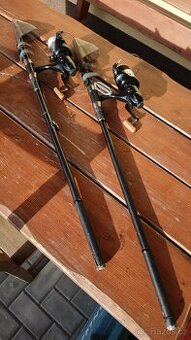 2X JRC Contakt tele 3,6m 3 lb a 2X Okuma Longbow LB60 - 3