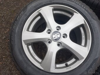 Sada NOVÝCH Alu kol MSW 205/60R16 zimní - 3