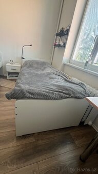 Ikea postel s roštem (bez matrace) - 90x200 - 3