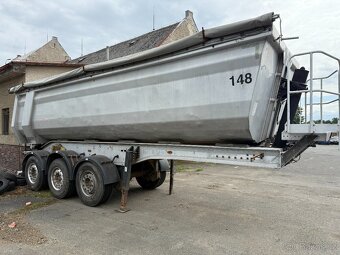 Sklopný návěs Schwartmuller celohliník s ocel vložkou 4.5t - 3