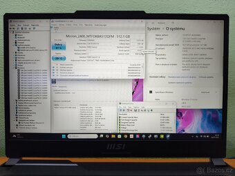 Herní MSI,i5-12-Gen,4060 RTX,DDR5,Pcie 4.0 - 3