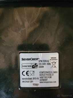 Elektrický gril Panini SilverCrest SPM 2000 A2 - 3