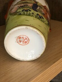 Porcelánová váza, tenký porcelán - 3