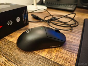 Logitech G Pro X Superlight - bezdrátová herní myš, Tiger IC - 3