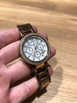 Dámské hodinky Michael Kors MK-5491 RoseGold - nová baterie - 3