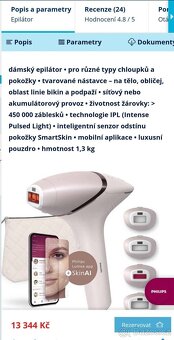 Epilátor Philips Lumea IPL Series 9900 BRI976/00 - 3