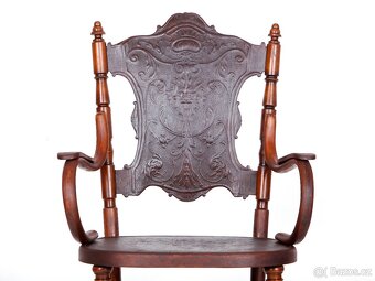 Starožitná sběratelská židle J&J Kohn 1880. - 3