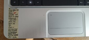 Spodní komplet HP Spectre XT Pro i5, ultrabook - 3