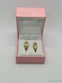 Zlaté náušnice 3,70g - 3