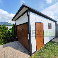 Zateplená garáž PIR panel 3x5m - 3