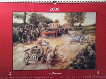 Nástěnný Sběratelský kalendář od Zapadlíka rok 2009 - 3