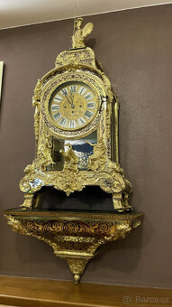 XXL starožitné francouzké Boulle Napoleon III 164cmTop stav - 3