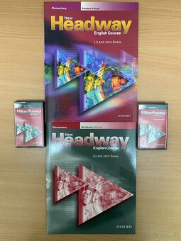 Nepopsaná Headway AJ Učebnice A Prac. Sešit + Kazety - 3