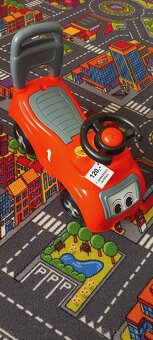 Odrážedlo auto červené s opěradlem - 3