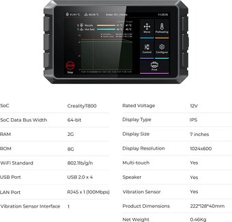 Creality Sonic pad pro 3d tiskárny - 3