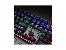 ZÁRUKA : AUKEY KM-G6 RGB mech. klávesnice 104, modré switch - 3