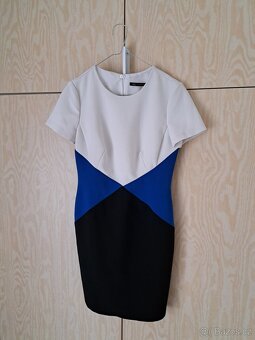 Dámské elegantní midi šaty M&S vel. M - 3