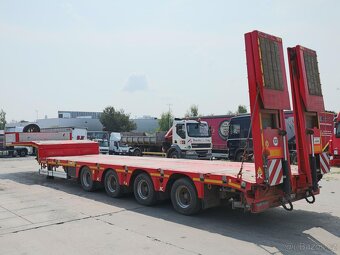 Kässbohrer LOW-BED, 58 TUN, HYDRAULICKÉ NÁJEZDY, DVĚ NATÁČEC - 3