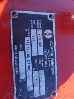 2 Bubnová rotační sekačku ŽTR 165 Pelhřimov - 3