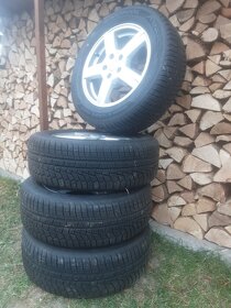 Alu Kola 16" 5x110 Fiat Opel Mazda MGzimnní pneu 215/65R16 - 3