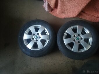 Alu kola originál Škoda Octavia II - 3
