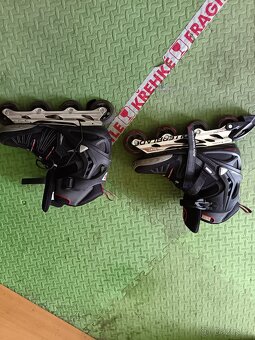 Koleckove brusle Rollerblade velikost 45 jako nove - 3