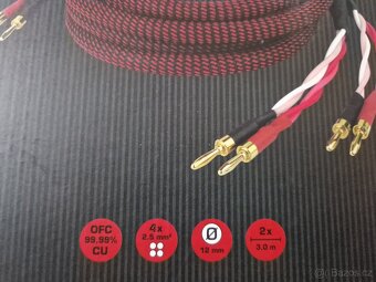 Reproduktorový kabel Dynavox Perfect Sound 2x3,0m - 3