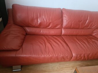 Křeslo z pravé kůže - 3