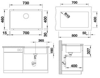 Dřez Blanco granitový - nový (523444) - 3