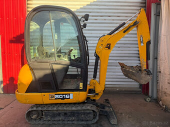 Prodám pásovy minibagr JCB 8016 CTS r.v. 2014 - 3